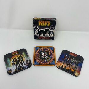 KISS coaster box set